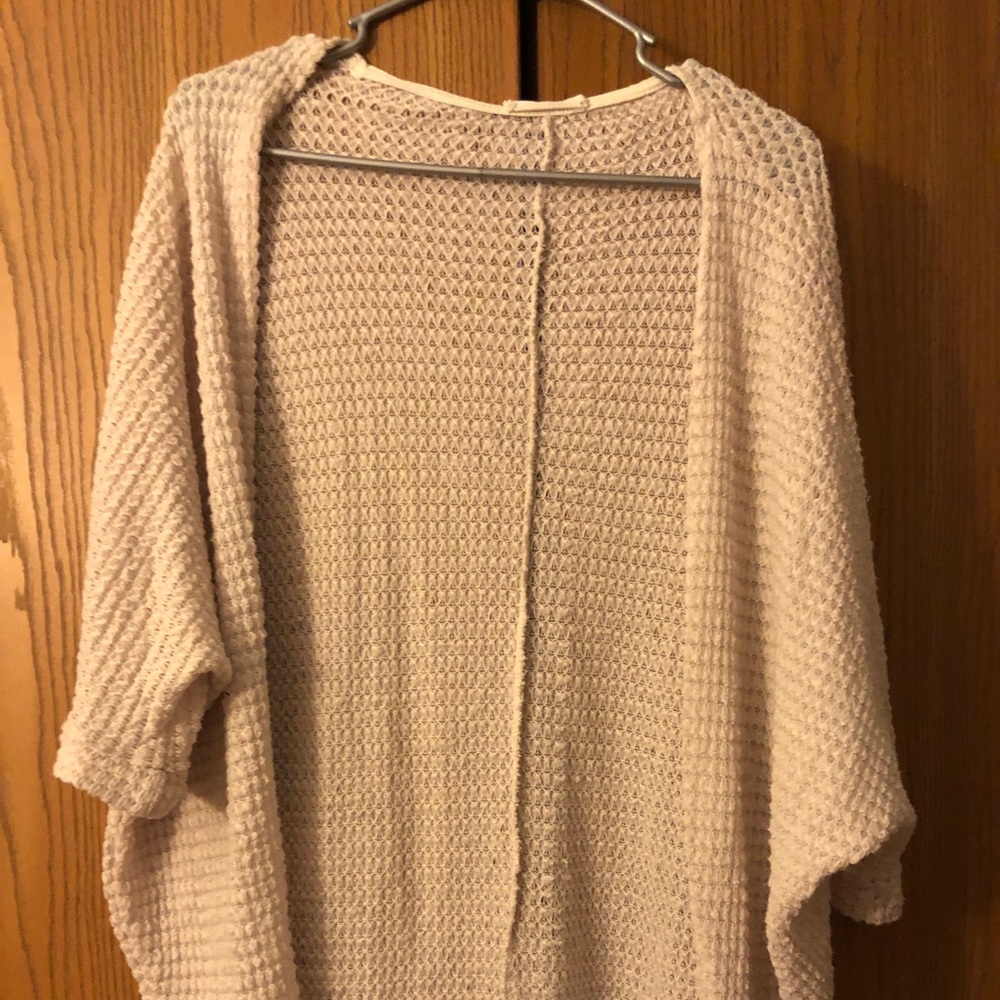 Tan cardigan - small